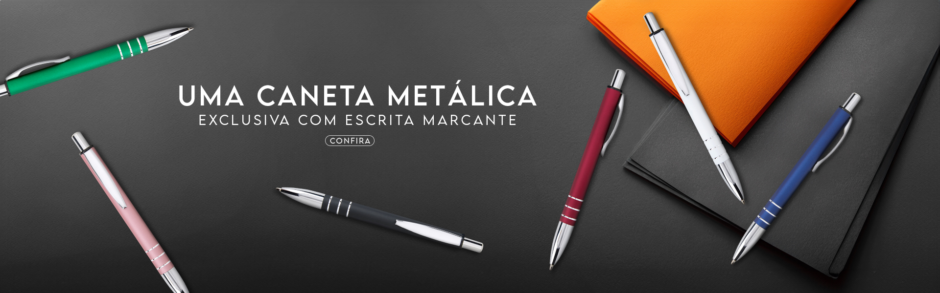 Caneta metal